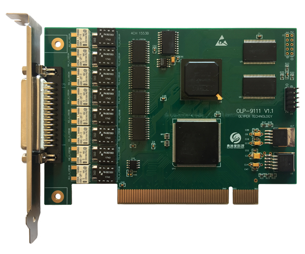 OLP-9111，PCI，4通道，全功能，1Mbps，1553B总线模块